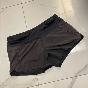 Lululemon Women's Black Athletic Shorts Size 8